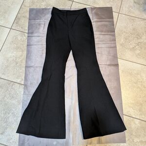 A.L.C. Elegant Black Flare Trousers